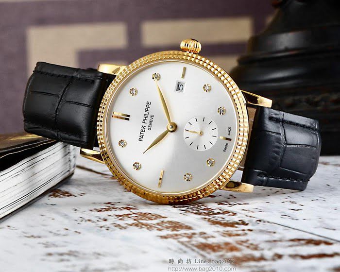 百達翡麗PATEK PHILPPE 全自動機械機芯 防劃花高級藍寶石鏡面 精品男士腕表  wssb3575